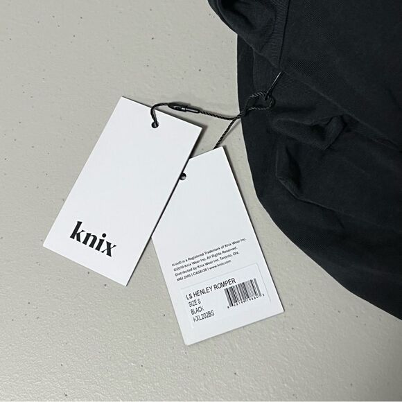 🆕 Knix Henley Belted Romper Modal - Picture 2 of 7